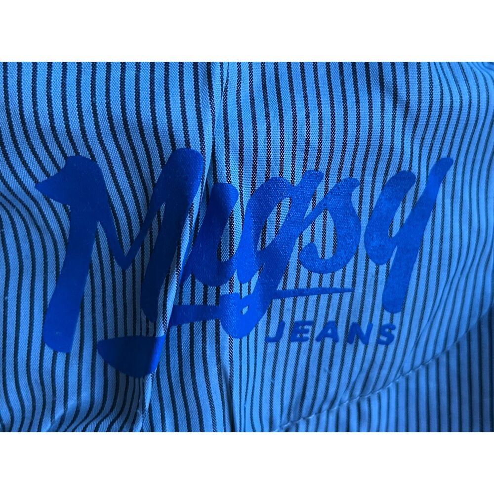 Mugsy Studio Blue Cotton Flex Denim Stretch Pants Jeans Mens Size 33 - Picture 5 of 12